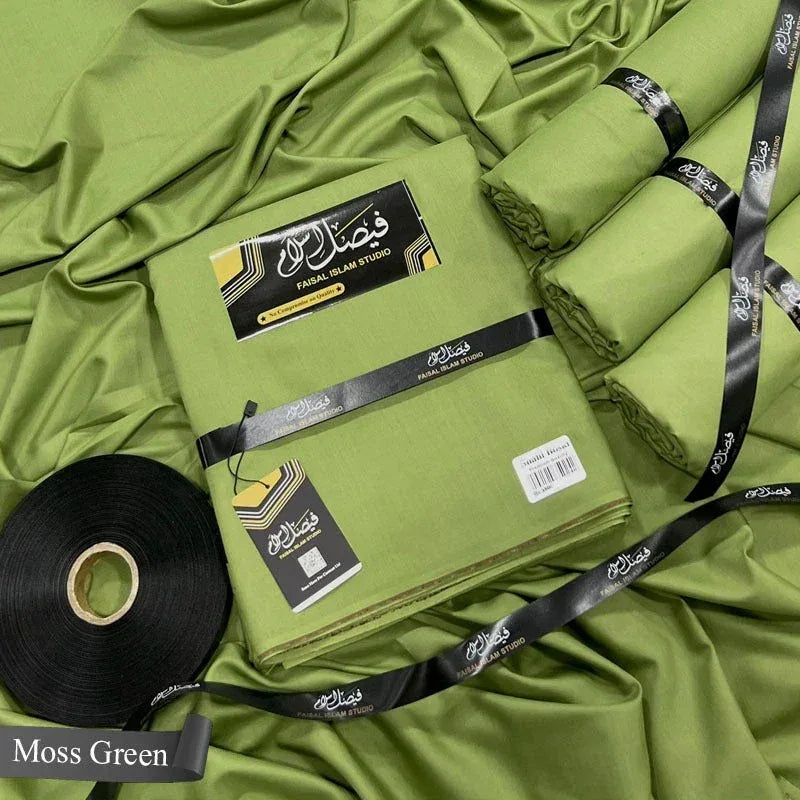 Shahi Boski Moss Green - Faisal islam Studio