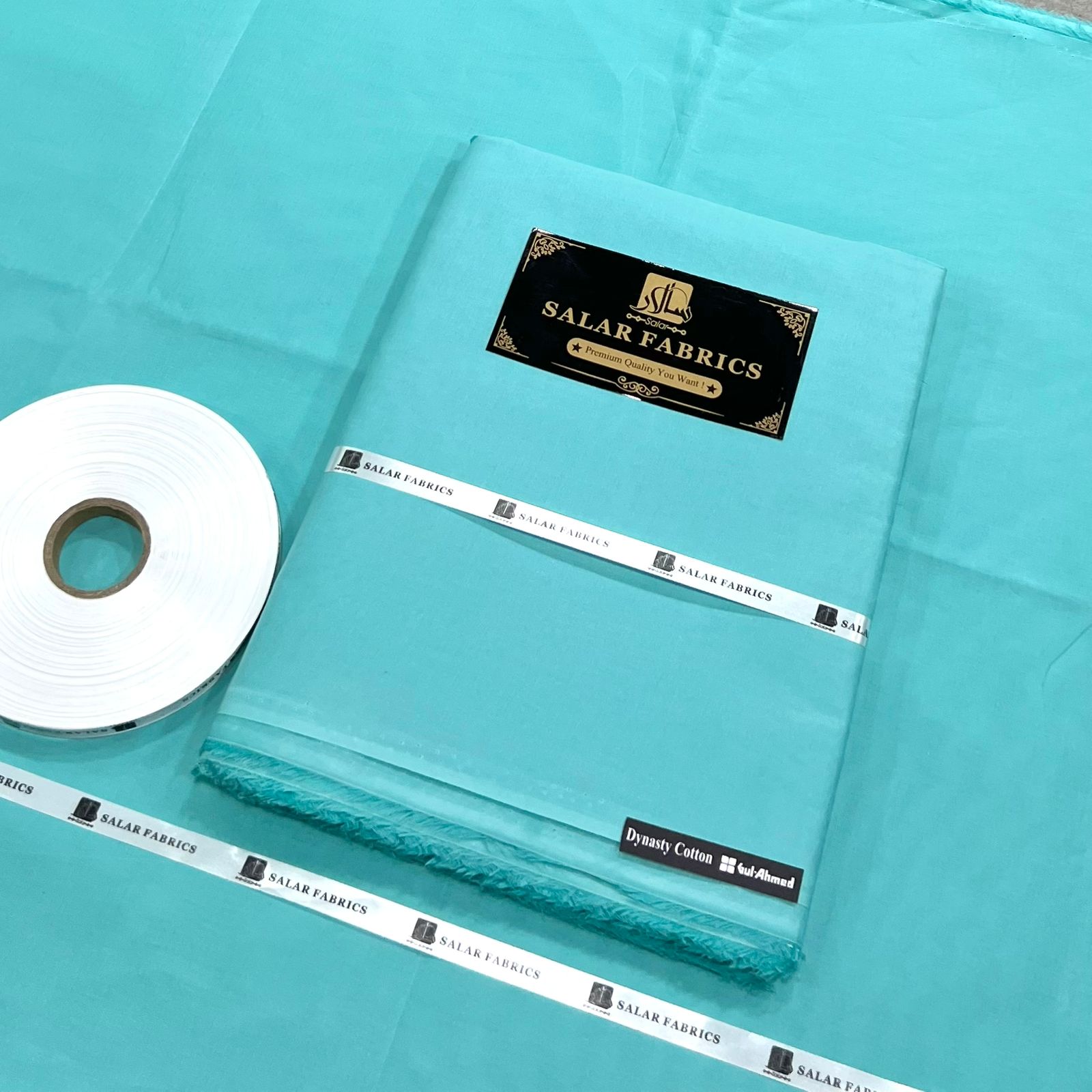 Dynasty Cotton Sea Green
