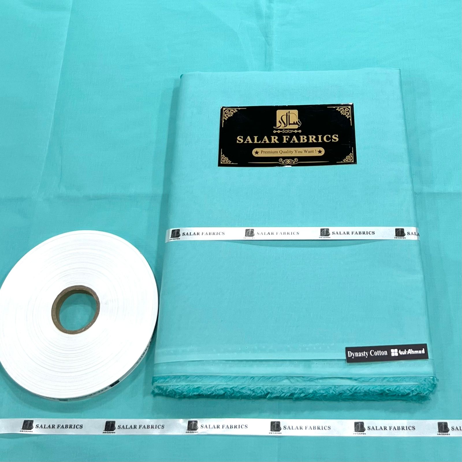 Dynasty Cotton Sea Green