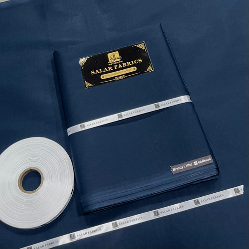 Dynasty Cotton Blue Zinc