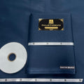 Dynasty Cotton Blue Zinc